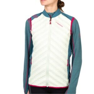 NWT LA SPORTIVA Women's Alya Vest - Celadon/Alpine Size Large